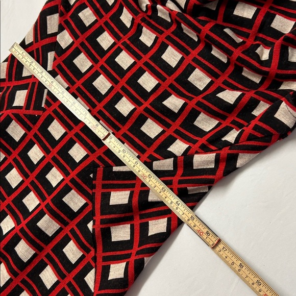 Diane von Furstenberg Hutong Wool Blend Dress Size 12 - Picture 5 of 10